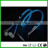 Cheap Zipper Headset for Cell Phones