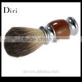 Cheap Wooden Beard Brush Custom Logo Synthetic Shaving Brush thumbnail-2