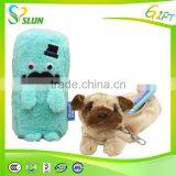 Soft Animal Cow Pencil Case Bags Round Shape Plush Cow Pencil Case thumbnail-5