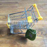 Hot Sell Shopping Cart Toy Mini Supermarket Handcart Mini Storge Basket thumbnail-3