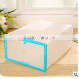 2016 Best Selling Clear Plastic Shoes Storage Box Household Articles Bins for Sale thumbnail-4