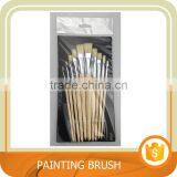 10 pc Art Nylon Brush, Oil Painting Brush With Aluminium Ferrule. Trade Assurance. thumbnail-1