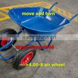 Manufacturer of Double Wheels Wheelbarrow 97L thumbnail-1