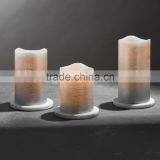 Flameless Candles Sliver Flameless Flickering Real Wax Candles With Remote Control Yellow Flickering Candles thumbnail-3