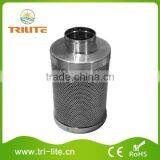 6"x12" (15x30cm) Odor Scrubber Stainless Steel Activated Carbon Filters thumbnail-1