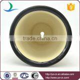 YSfp0009 Set of 2 Handmade Ceramic Flower Pot With Round Shape thumbnail-5