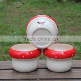 Cute Garden Decor Small Ceramic Smiling Face Planters thumbnail-3