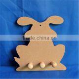 Fancy Custom Decorative Animal Shaped MDF Wood Coat Hook Wholesale thumbnail-3