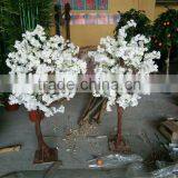 SJ220001 Shengjie Mini White Cherry Bossom Artificial White Cherry Trees for Table Decorate thumbnail-2