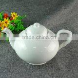 Stocked Cheap White Ceramic Tea Pot ,unique Style Porcelain Tea Pot Tea Kettle thumbnail-2