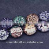 Round Shape Animal Crystal Fridge Magnets Glass Magnet thumbnail-3