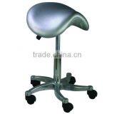 Potable Movable Ottoman Stool Chair Saddle Chair With Wheels Used Salon Furniture F-9010E thumbnail-1