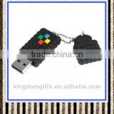 Customed Blocking Popular Silicone USB Keychain thumbnail-1