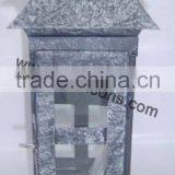 Vintage Wood and Metal Chinese Lantern thumbnail-1