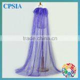 Hot Sale Fashion Kids Party Wear Girl Tutu Dress Glitter Purple Posh Design Long Tutu Dresses for Kids thumbnail-1