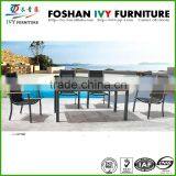 Outdoor furniture folding chair and table set