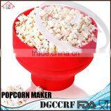NBRSC Collapsible Microwave Silicone Popcorn Popper Maker With Handle thumbnail-2