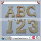 Unfinished Wooden Letter Kids Educational Alphabert Letter