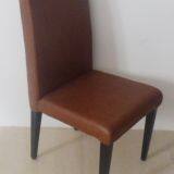High Quality Restaurant Chair in Red Fabric thumbnail-1