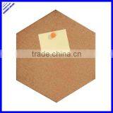 Quality Different Shape Corkboard,hexagon Shaped Corkboard
