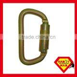 35KN Metal Steel Captive Pin Small D Type For Rescue Safety Carabiner thumbnail-1