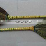 Natural Sorghum Grass Sweeping Street Broom thumbnail-1