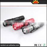 New Arrival XPE Q5 LED 800 Lumen Waterproof Tactical Flashlight Torch Set With 14500 Battery thumbnail-1