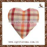 2015 Popular Customized Heart Shape Linen Sachets Lavender Bags
