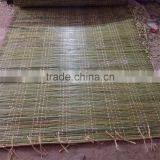green raffia bamboo mat and blinds/bamboo raffia mat