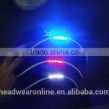 Custom Plain Dyed LED Light Baseball Cap of 100% Cotton China Factory thumbnail-1