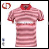 Mens Collar Striped Polo t Shirt