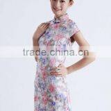 evening cheongsam chinese silk dress