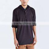 Wholesale Thin Plain Solid Pullover Hoodies no Brand Name Hoodies thumbnail-1