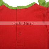 Ruffles Girls Romper Baby Girl Christmas Long Sleeve Bubble Romper thumbnail-5