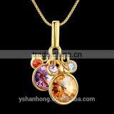 Wholesale Fashion Selling Diamond Pendant Necklace thumbnail-2