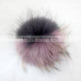 Myfur Cheap Real Fur Pom Genuine Fur Ball Cute Raccoon Fur Pom Poms thumbnail-1