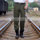 Juqian Workwerar Stylish Casual Quality Quick Drying Green Multi-pockets Work Pants Mens With Knee Pad thumbnail-2