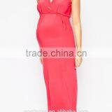 Fashion Cut-out Detailing Maternity Party Dresses for Pregnant Women thumbnail-4
