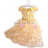 China Ruffle Cap Sleeve Flower Girl Dress thumbnail-1