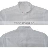 Latest Custom Man Shirt Design Pure White Linen Mens Dress Shirts Camisas thumbnail-2