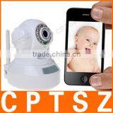 Best Selling Wireless P2P MJPEG Infrared Network IP Camera With QR Code Supporting Mobile Viewing, Long Range Baby Monitor thumbnail-1