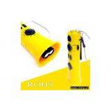 Crank Dynamo LED Flashlight With Radio and Mini Megaphone