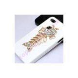 Fish Rhinestone Cabochon Iphone 4s Case Decoration thumbnail-3