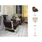 2015 New Hotel Furniture Hotel Room Sofa Chair With High Back Wood Upholstery Sofa Chair thumbnail-1