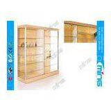 Rectangular Wall Glass Display Showcases With Divider , 10 Shelves thumbnail-1