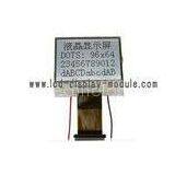 96x64 COG LCD Module 9664 Dots , Brightness FSTN LCM Screen Panel
