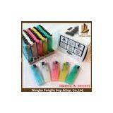 ABS Refillable Cigarette Lighter Flint Gas Lighter 80x22x11.30mm