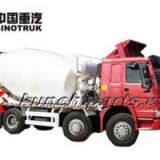 Sinotruk HOWO Mixer Truck 8*4 EUROⅡ Medium Length Cab