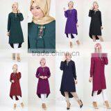 Hemp Muslim Shirt/qg ln Ethnic Women Various Colors Pritned Hemp Muslim t Shirt Tee/women Muslim Shirt