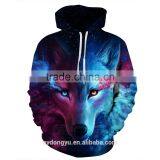 Red Wolf Blue 3D Pinted Hoodies/sjm Unisex 3D Printed Sweatshirt Hoodies/hot Sell 3D Hoodies